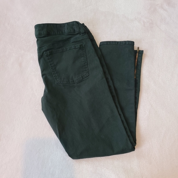 American Eagle Outfitters Denim - AE dark green skinny jeggings